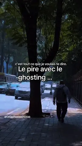 #cequepersonnenevoit #messagevocal #ghosting #relationshumaines #silence 