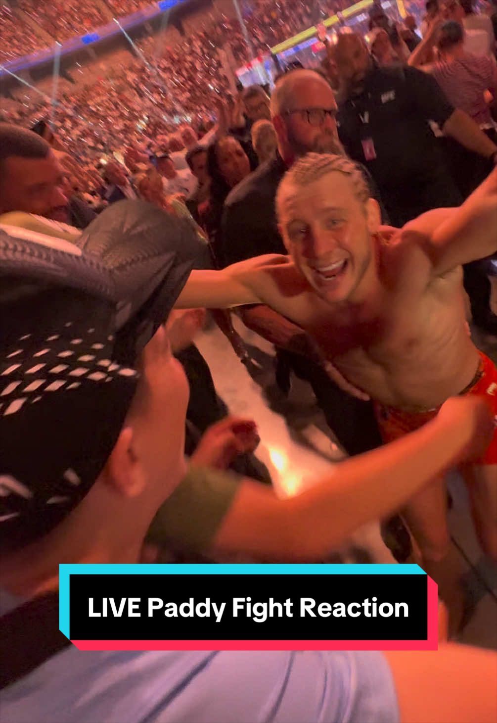 Celebrating with Paddy ❤️ #UFC #paddythebaddy #america #fyp #liverpool 