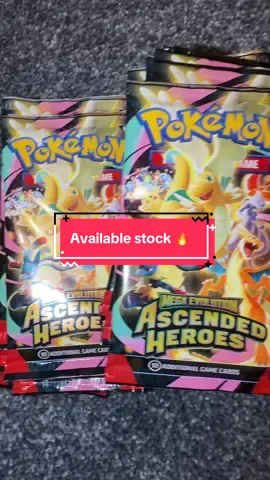 Lots of ascended Heroes now in stock 🛍️ #ascendedhereoes #pokemon #stock #buynow #tiktokshop 