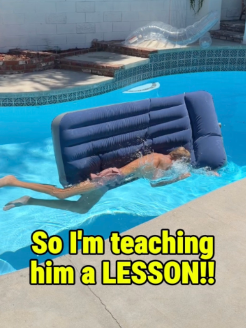 Teaching my lazy husband a lesson! Tag someone who needs to learn a lesson. #prank