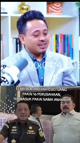 FEBRI ADRIANSYAH CUCI UANG  PAKAI 16 PERUSAHAAN, TERMASUK PAKAI NAMA ANAKNYA #febrieadriansyah #kejagung #jampidsus #kejaksaan #koruptor 