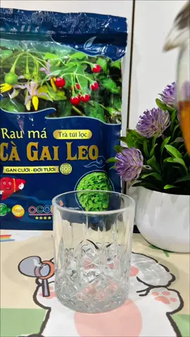 Trà cà gai leo rau má hỗ trợ các vấn đề về g.an, thanh nhiệt cơ thể #songkhoemoingay #xuhuong #tracagaileorauma #tracagaileo #rauma 