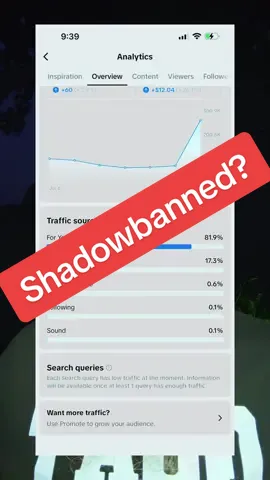 How you get out of shadowbanned on TikTok, tutorial included #smallcreators #tiktoktutorial #shadowbanned😔 #shadowbanned? #tiktoktips 