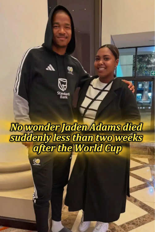 No wonder Jayden Adams died suddenly less than two weeks after the World Cup. His girlfriend Aqueelah tearfully shared three unexpected things that broke him completely. #TikTokCampaign #Soccer #celebrity #rip #jaydenadams  