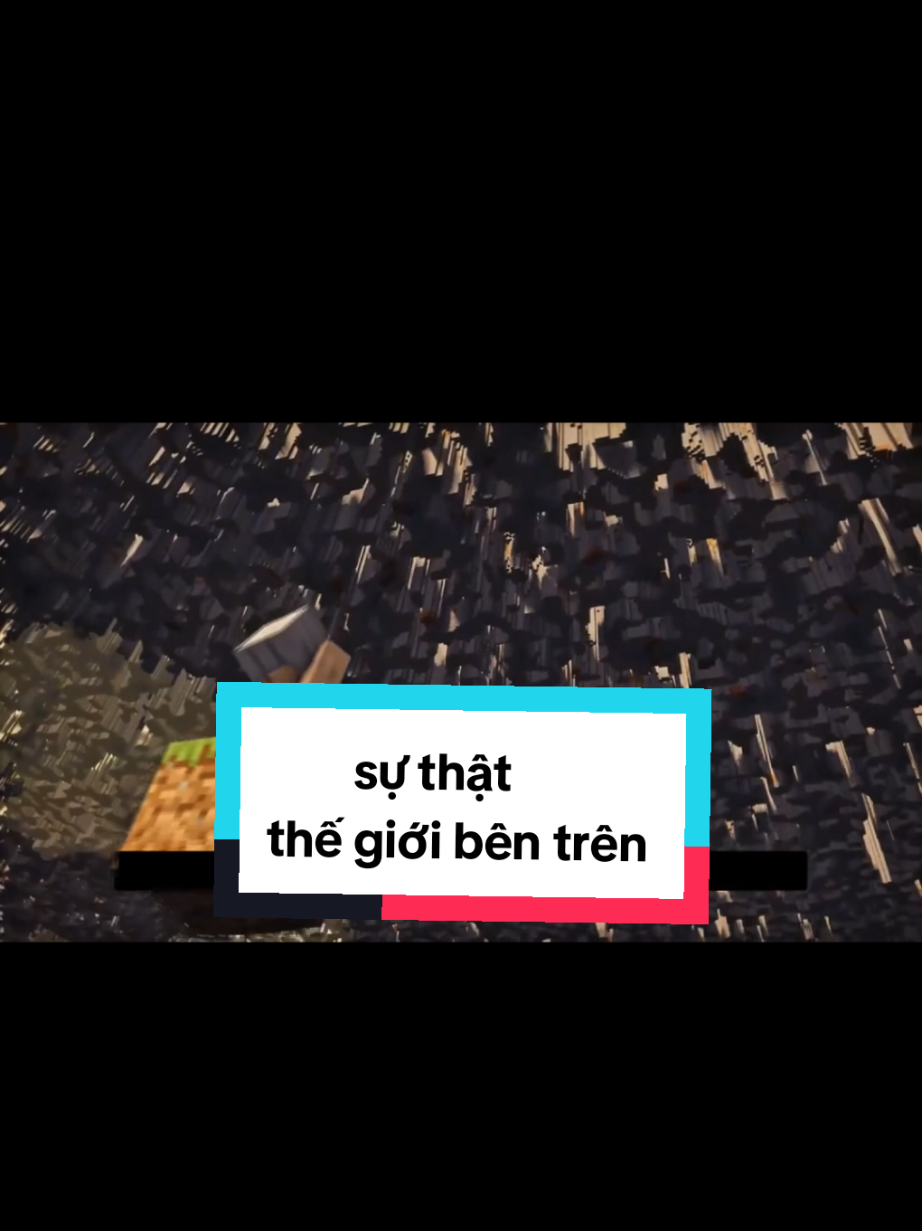thế giới bên trên #khampha#giaimabian#Minecraft#bautroi#farlands 