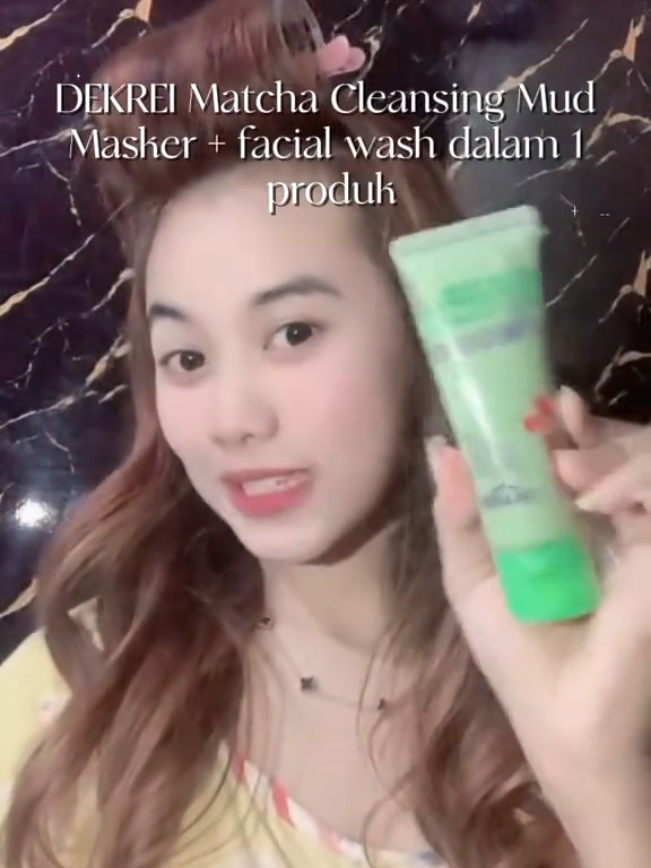 kesukaan aku💞💓✨#matcha #facewash 