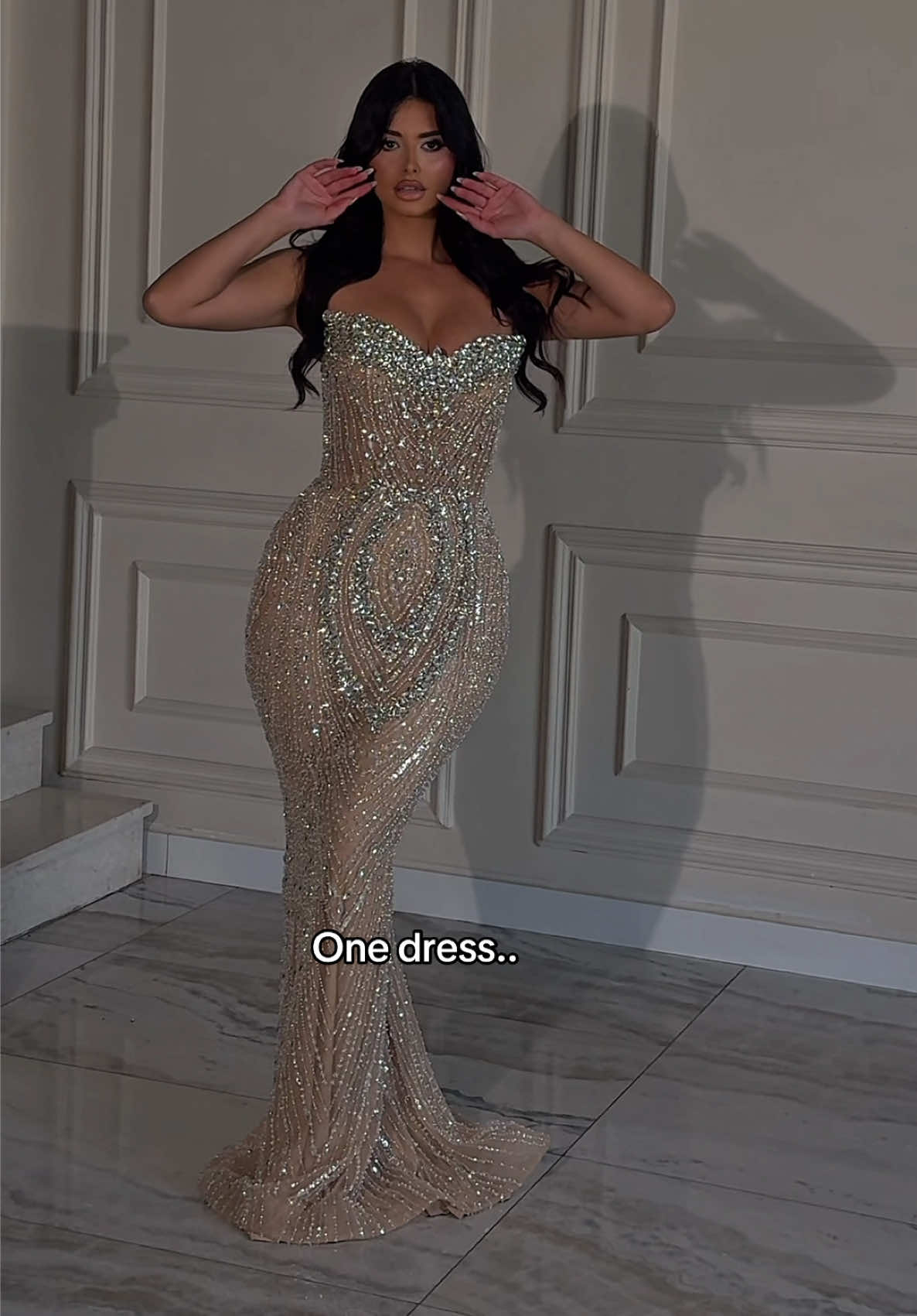 1 or 2?🔥 #dressesbydonika #luxurycouture #couturedress #pristina #kosovo 