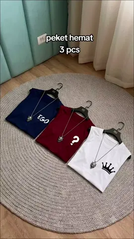 #pakethemat #3pcs #singlet 