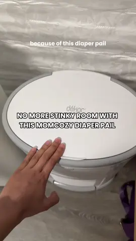 The best diaper pail!! #Momcozy #Momcozydiaperpail #diaperpail #babyessentials #babyessentials @Momcozy Official 