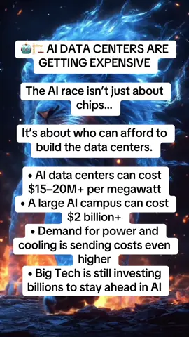 Big data centers are getting expensive to build but who’s paying the cost? #aidatacenter #stockmarket #investing101 #meta #ai 