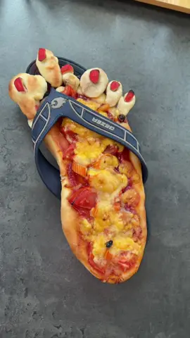 Pizza pied de belle mère #recette#pizza#pied#repas#famille
