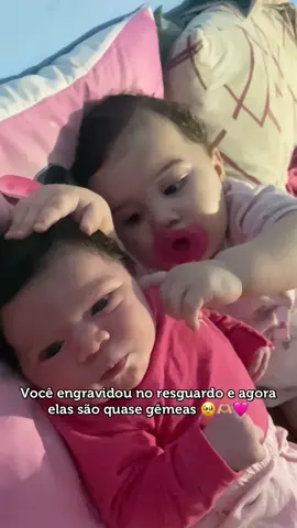 Não romantizo! Mais não faria nada diferente pra não ter elas 🩷🩷