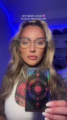 NEW MOON CANCER ♋️  If you see this on the 14th of July.  999 ✨