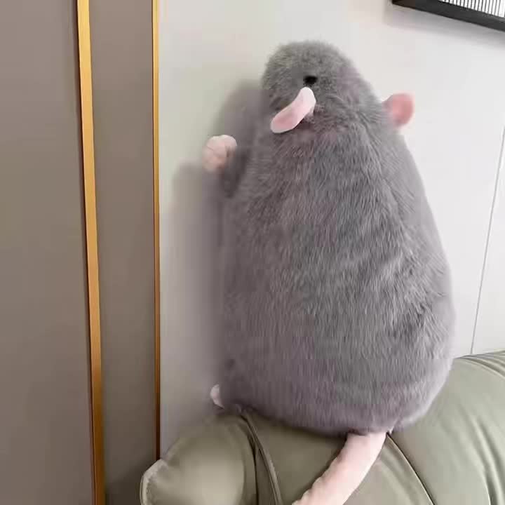 Rat Plush, Rat Stuffed Animal, Mouse Plush, Lifelike Rat Stuffed Animal, Ideal Gift for Kid Boy,Girl&Girlfriend #plushies #plush #plushie #softtoy #stuffedanimal #cute #kawaii #giftideas #toy #collectibles