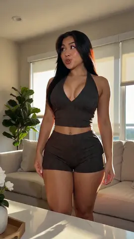 Women's Casual Slim Fit Stretch V-Neck Tank Top and Mini Shorts Set, Summer Knitted Two Pieces, Comfortable and Stylish for Daily Wear #leggingsset #twopiecesetsclothing #summercasualset #pinktwopieceset #jumpsuitset #curvytwopieceset #twopieceactivewear #bathingsuitwomenset #tanktopoutfits #casualtwopieceset