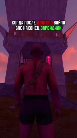 Отмечай тимейта с которым играешь долгие вайпы #растмемы #rust #раст 