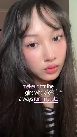 being late doesn’t mean skipping a good makeup day😋 #makeup #easymakeup #makeuptutorial #girls 