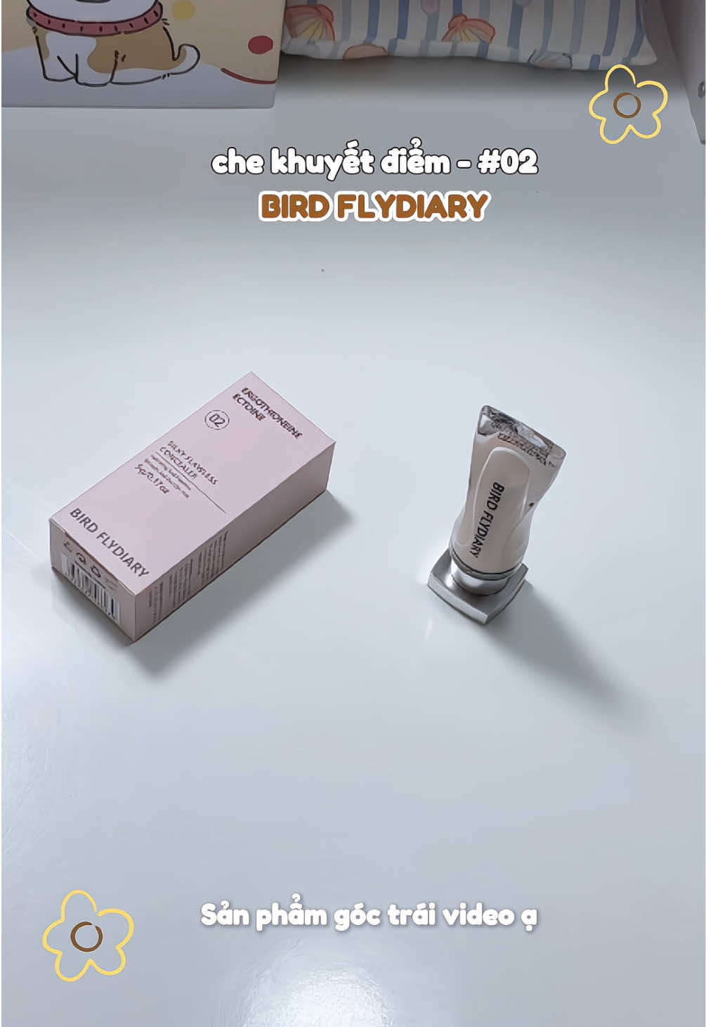 Kem che khuyết điểm mỏng mịn tệp da Bird Flydiary 👏🏻✨ #birdflydiary #kemchekhuyetdiem #chekhuyetdiem #chekhuyetdiemxuatsac #kemchekhuyetdiembirdflydiary 
