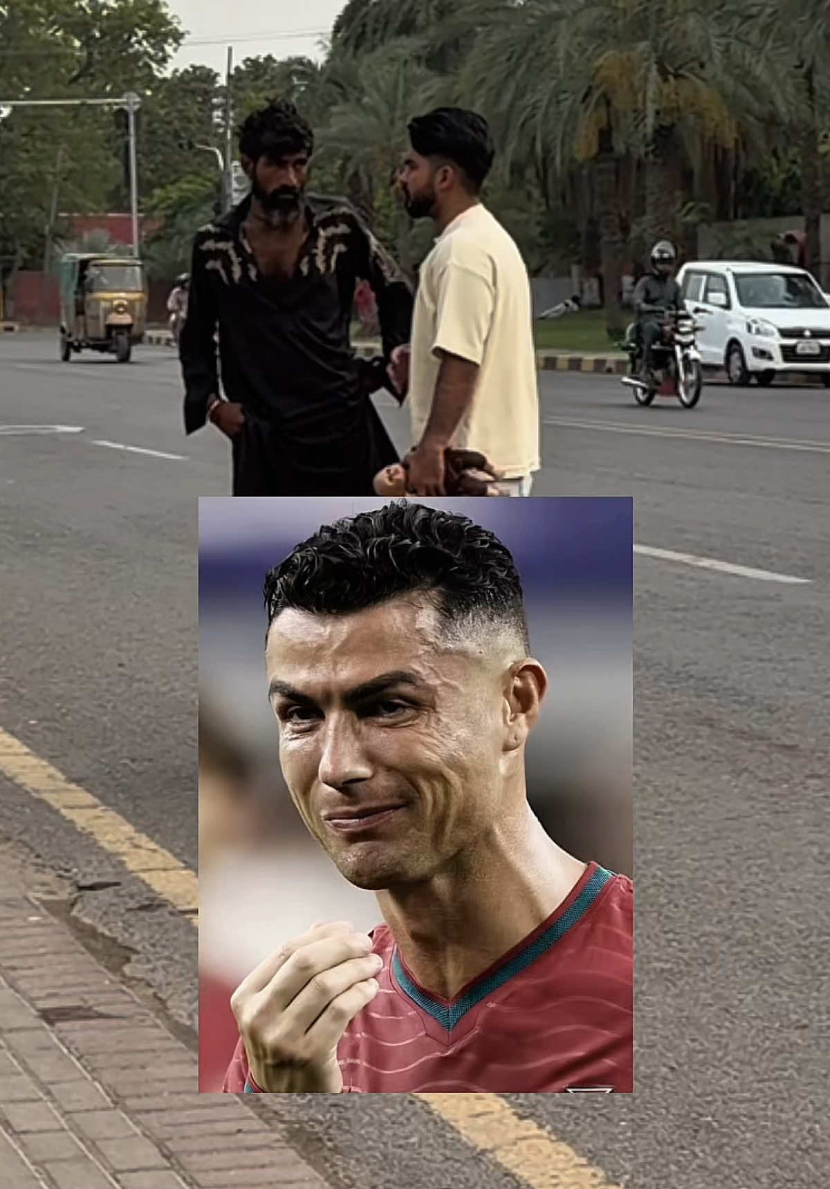 RONALDO⚽️ KALA JADU 🤣🫵||##mianasifprank #mianasifteam #comedia #prankwars 