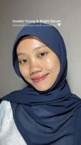 masih proses, tapi happy banget liat progress kulit yang pelan-pelan jadi lebih sehat, plumpy, dan glowing 🥹🤍 #inoskin #serumkoreainoskin #serum 