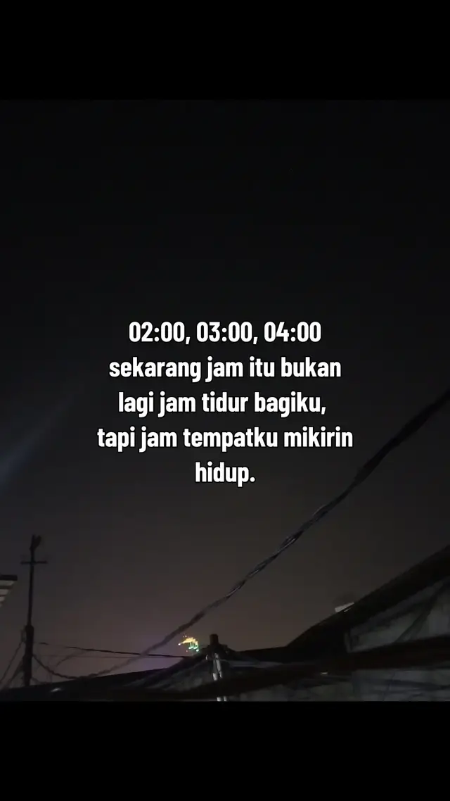 jam untuk nenangin diri.