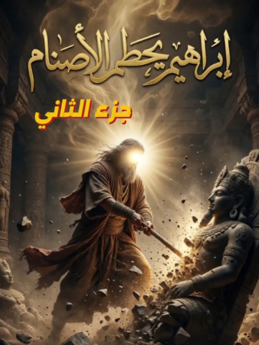 مواجهة إبراهيم عليه السلام مع النمرود.. والنار العظيمة جزء الثاني  بعد أن حطم إبراهيم عليه السلام الأصنام.. وقف أمام النمرود بكل شجاعة! شاهد ماذا حدث عندما أمر الطاغية بإلقائه في النار العظيمة 🔥 الجزء الثاني من قصة إبراهيم عليه السلام #إبراهيم_عليه_السلام #النمرود #هدم_الأصنام #قصص_الأنبياء #ذكاء_اصطناعي 