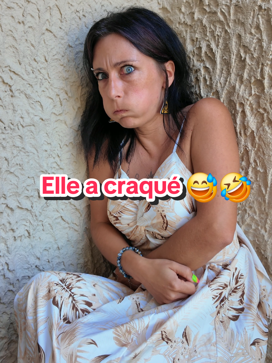 Elle a craqué 😅🤣