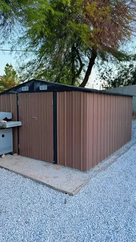 Storage para patios (casita para patio) #tiktokshop #dealsforyoudays #storage #housestorage #gardenstorage 