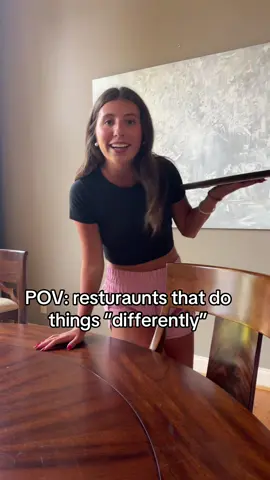 “We do things a little bit differently” 😳 #restaurants #POV #skit #fyp #viral