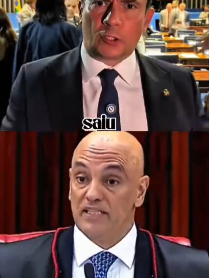 Sérgio Moro acaba de abrir confronto direto com Alexandre de Moraes. #STF#sergiomoro#pl#pt#politico