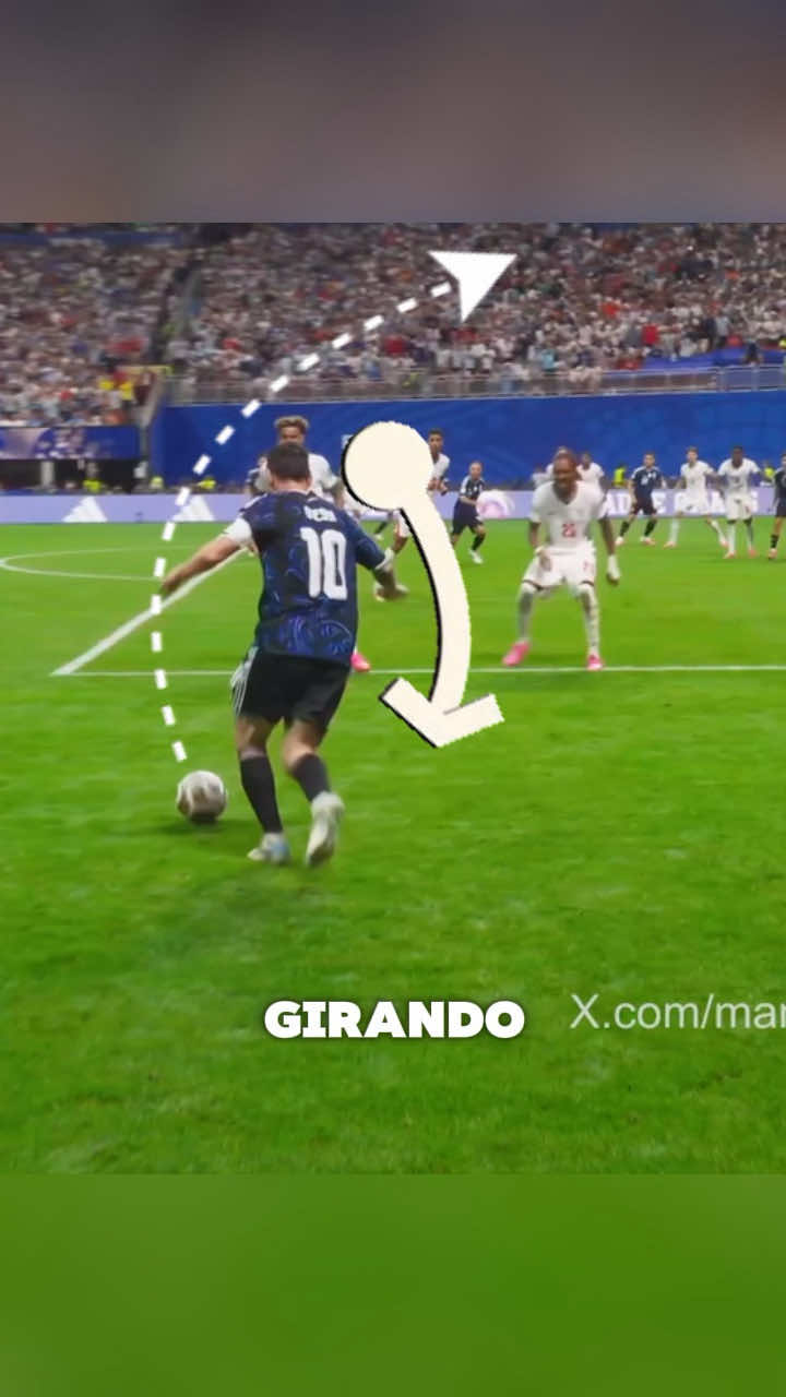 Este gol de Argentina demuestra por qué Lionel Messi sigue siendo uno de los mejores jugadores del mundo. #football #argentina #angleterre #messi #goal 