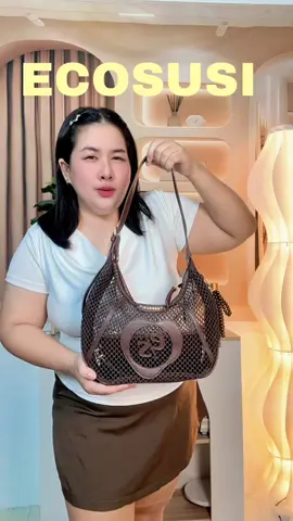 ECOSUSI #ecosusi #กระเป๋าตาข่าย #กระเป๋า #กระเป๋าผู้หญิง #เผื่อใครถามว่าซื้อที่ใหน 