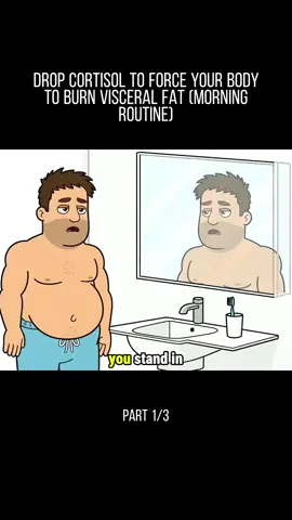 Drop Cortisol to Force Your Body to Burn Visceral Fat (Morning Routine) #cortisollevels #visceralbellyfat #morningroutinehacks