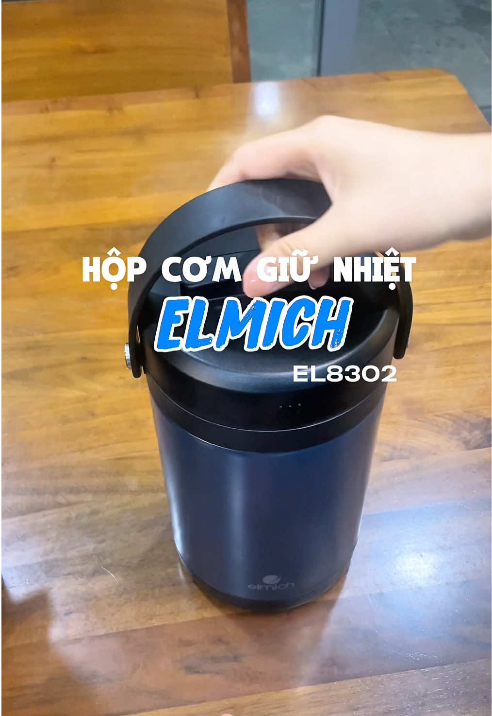 Hộp cơm giữ nhiệt Elmich EL8302 (dung tích 1.7 lít) #hopdungcom #hopcomvanphong #hopcomgiunhiet #elmich #giadungthongminh