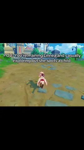 this is just a joke btw please don’t go after candybbug #GenshinImpact #genshin #linnea 