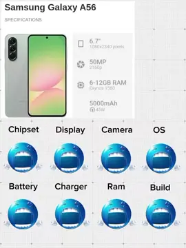 Samsung Galaxy A56 @𝕯𝖆𝖛𝖎𝖉🪄 @davy |♤hype samsung a56 ♤| #samsung #a56 #galaxy #phone #Tech Credit:@𝓑𝓥𝓝𝓚 