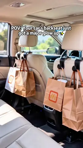 Your car’s backseat just got a major glow up #cevaton #carhook #summerwins #dealsforyoudays #weeklydeals 