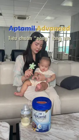 Hội mẹ bỉm dùng Aptamil Advanced dô chào nhau cái nàoooo #giadinhberyan #embe #mebimsua 