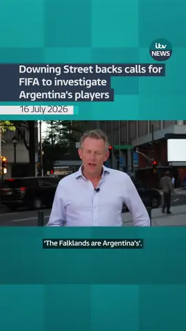 Downing Street has backed calls for Fifa to investigate Argentina’s players who celebrated their World Cup semi-final victory over England by brandishing a banner about the Falkland Islands on the pitch. In response to the post-match stunt, Keir Starmer’s official spokesperson said: “The World Cup might not be ours, but the Falkland Islands definitely are. “Our commitment to the Falklands will never waver.” #england #worldcup #argentina