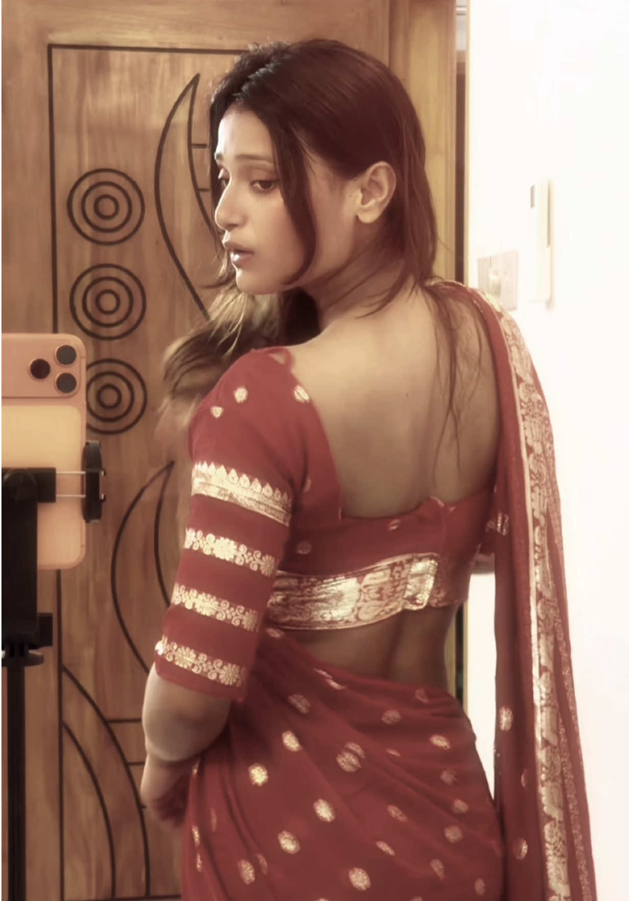 ❤️💋#fyp #saree #foryoupage #fyppage #unfrezzmyaccount 