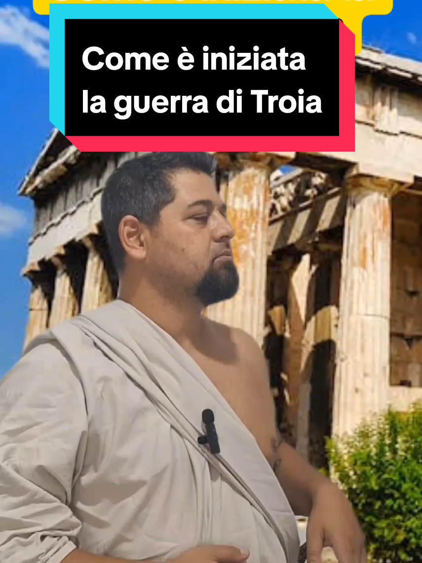 Come è iniziata la guerra di Tr**a. #davidesantocchi_autorecomico #odissea 