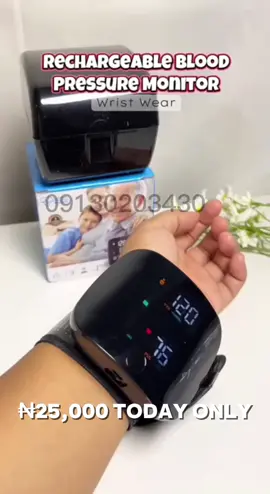 Wrist Blood Pressure Monitor @45% Discount  Payment on Delivery and Free Nationwide Doorstep Delivery.  #creatorsearchinsights #bpmonitor #wristbpmonitor #digitalbpmonitor 