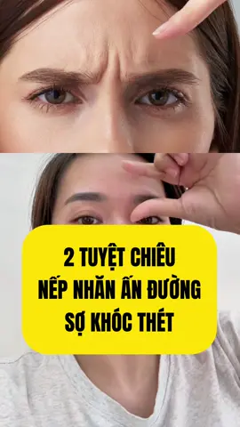 2 tuyệt chiêu nếp nhăn ấn đường sợ khóc thét #dcoach #dothaoly #duonhnhancophap #lamdep #trehoa 