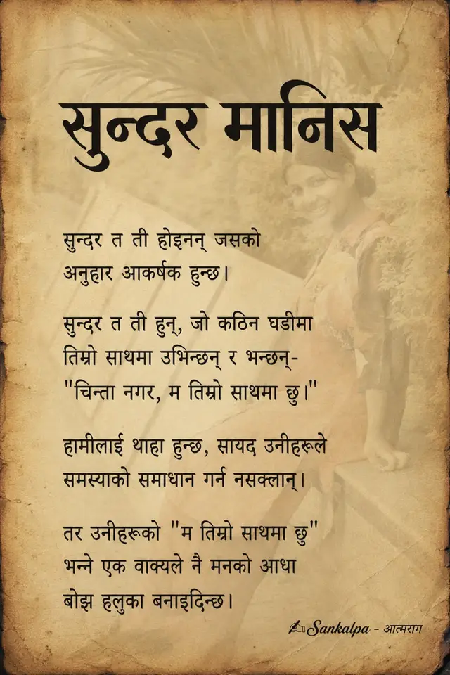 म तिम्रो साथ मा छु भन्ने एक वाक्यले नै मानव को आधा बोझ हलुका बनाइदिन्छ ...  #foryou #vairal #containcreator #trending #poetry @Sup Riya  @रुपेश 🍂 तिम्रो तर्फ वाट है त 😘