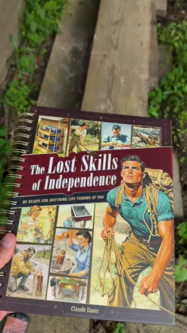 Here’s a book I wish they taught in school! #thelostskills #survivalbook #lifeskills #book 