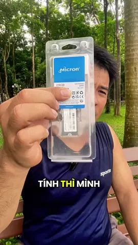 Ổ cứng thể rắn SSD MICRON Ente #khoinguyenit #phukienmaytinh #ssd256gb 