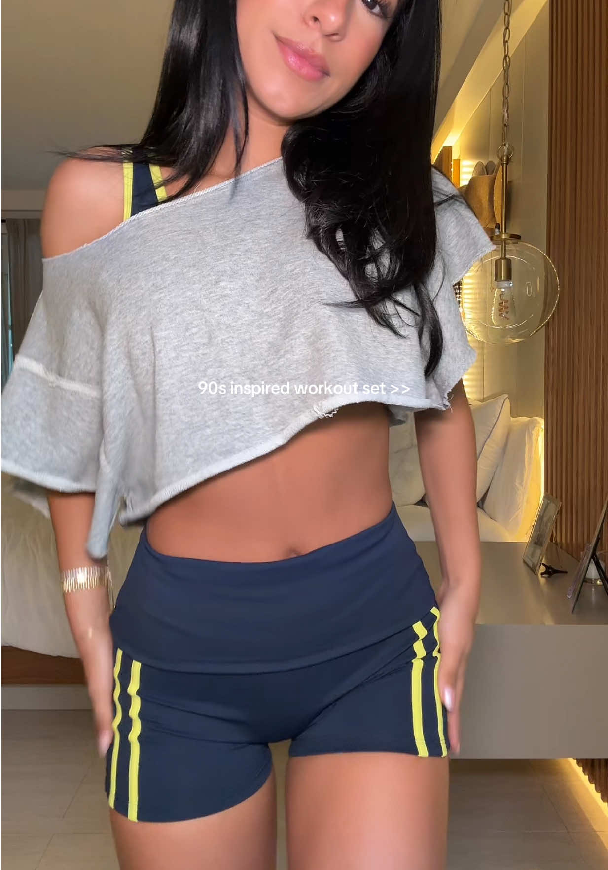 this color combo>>>>  #workoutset #vintageworkoutset #gymoutfit #foldovershorts #tiktokshopsummersale 