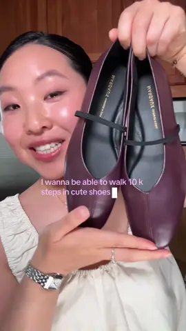 and the wide size doesn’t make the shoe look wider! 🩰 flats linked in bio #eurosummer #comfortshoes #balletflats 