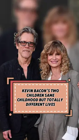 Kevin Bacon's two childreen, same childhood, but totally different lives. #KevinBacon #celebrity #foryou#usa #fyp