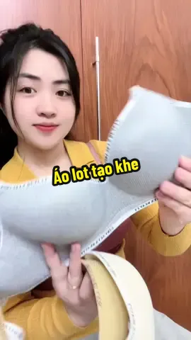 Áo lot su đệm nâng tao khe #aolot #aolottaokhe #xhtiktok 